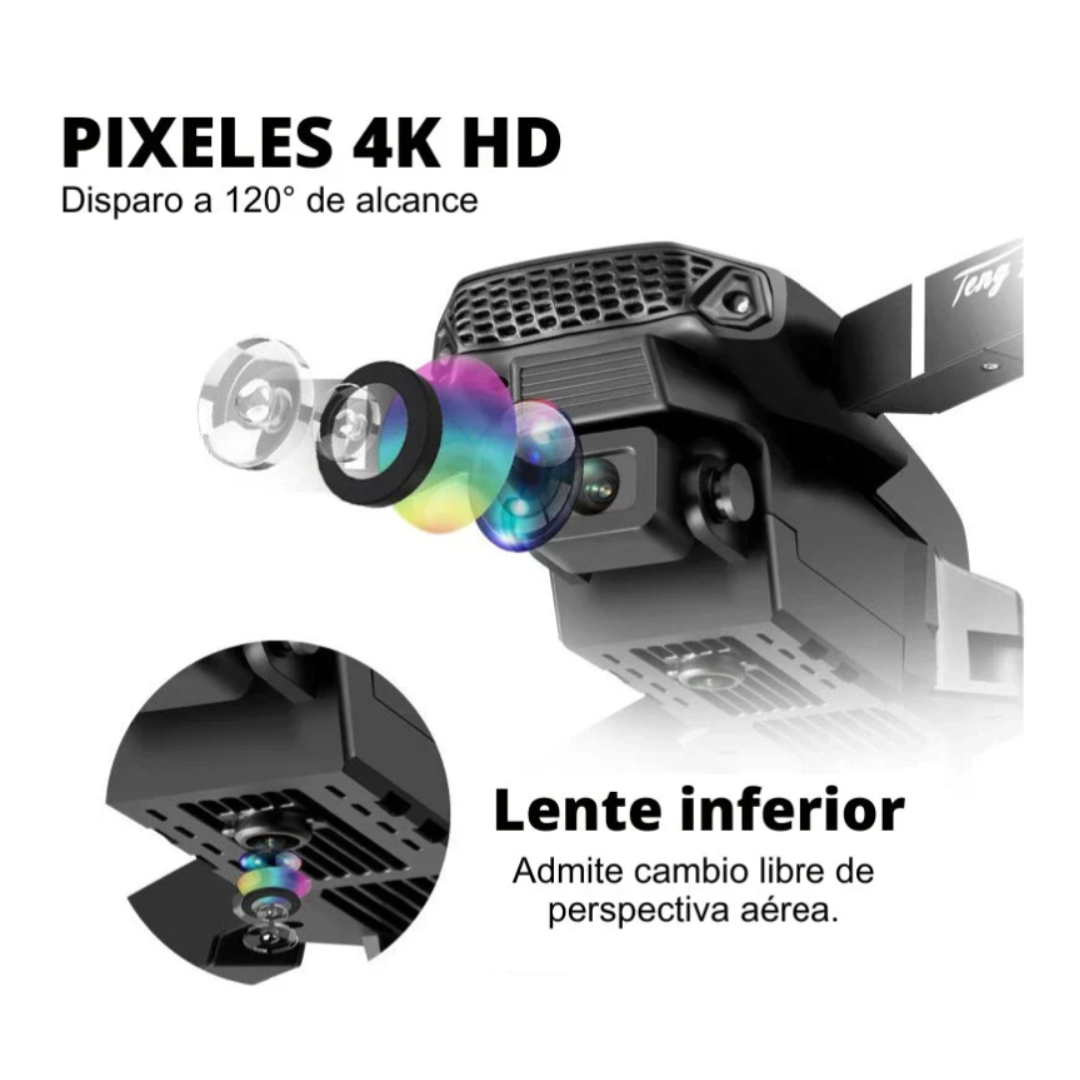 Dron Doble Cámara 4K + Con IA